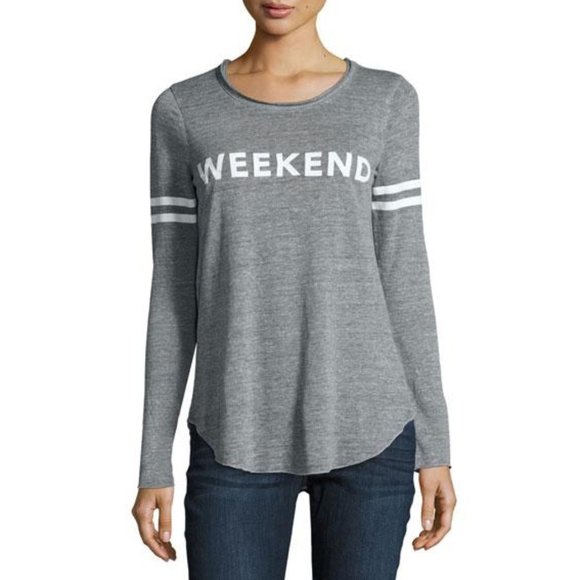 Chaser Tops - Chaser Weekend Tri-Blend Long Sleeve Crew Neck Tee